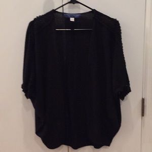 Black sweater shrug